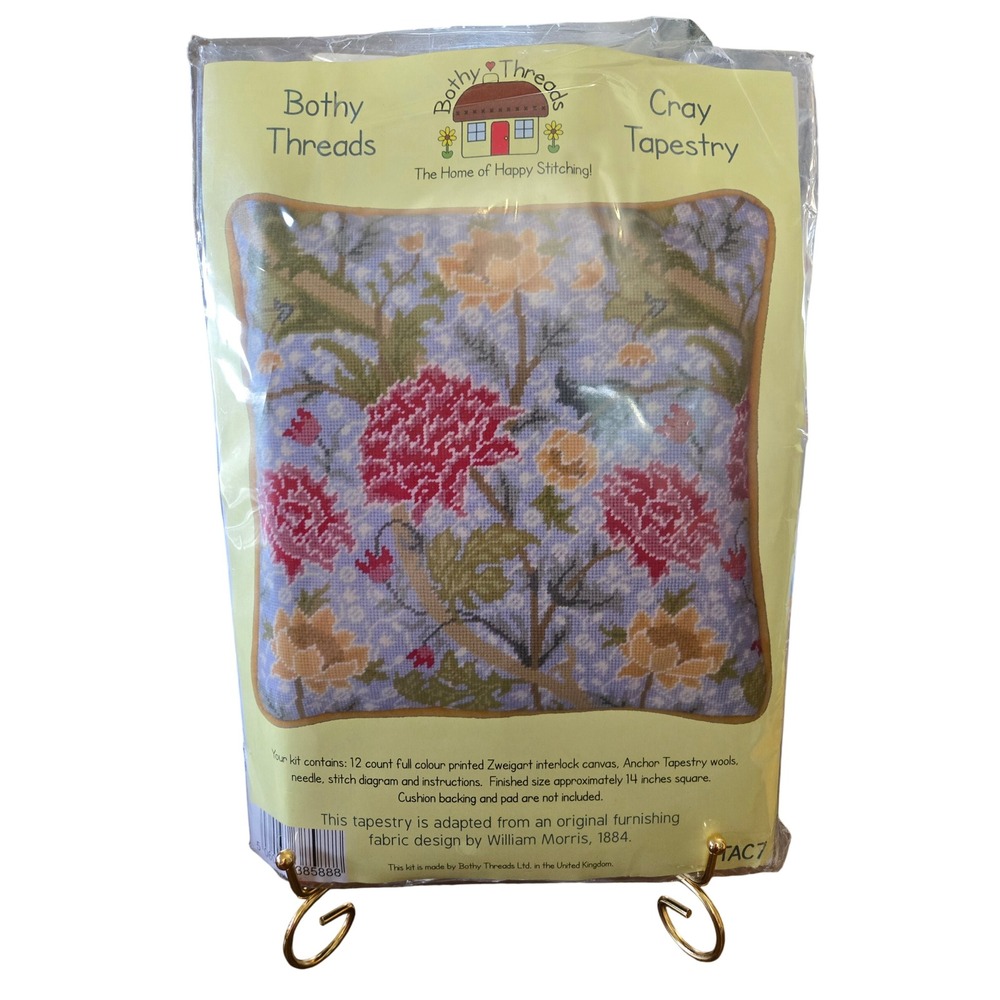 Bothy Threads Cray Tapestry Kit William Morris Floral Needlepoint Anchor Wool